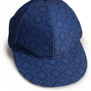 Topman Navy Geometric Cap